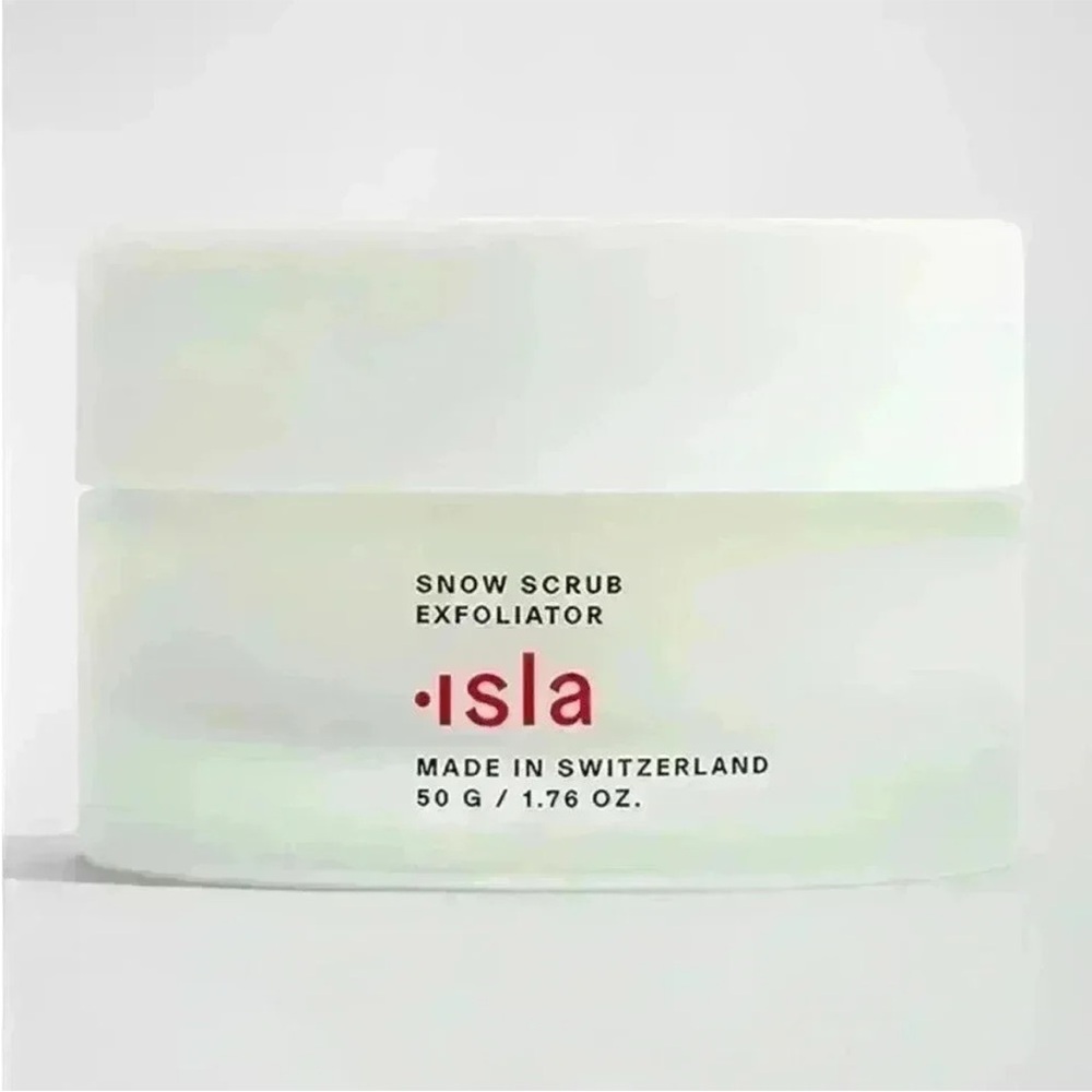 Isla Beauty Snow Scrub Exfoliator - New in box